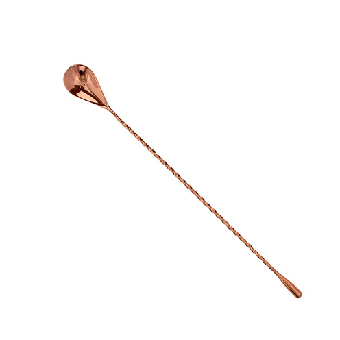 Twisted Copper Plated Bar Spoon - 45-34-100