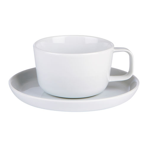 Nordika White Saucer 17cm - 110007W (Pack of 12)