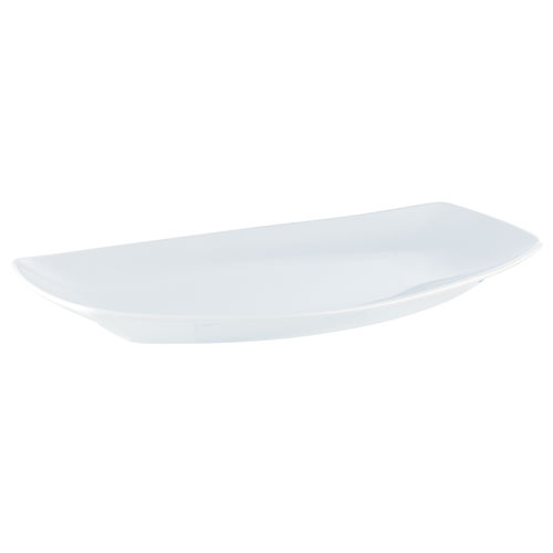 Convex Oval Plate 28x16cm/11x6.25