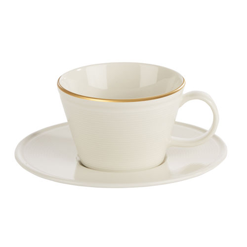 Line Gold Band Espresso Saucer 12cm - 125812GB (Pack of 6)