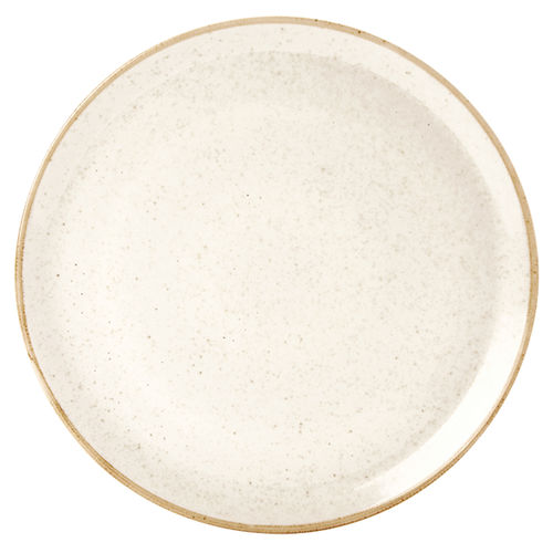 Oatmeal Pizza Plate 28cm - 162928OA (Pack of 6)