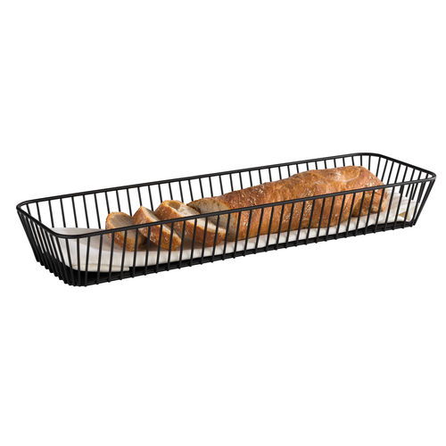 GN 2/4 Urban Black Metal Basket - 30416 (Pack of 1)