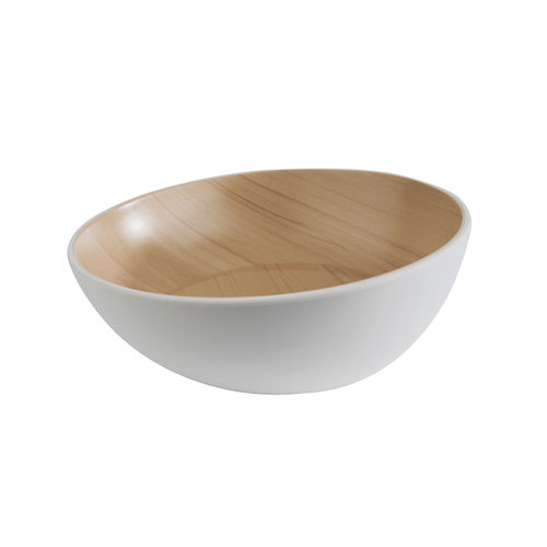 Frida Lock Melamine Bowl (White) 25cm - 84922 (Pack of 1)