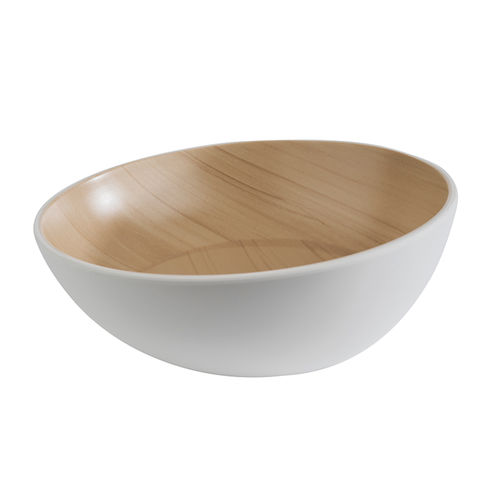 Frida Lock Melamine Bowl (White) 28.5cm / 11