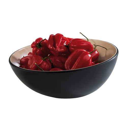 Frida Lock Melamine Bowl (Black) 28.5cm/ 11