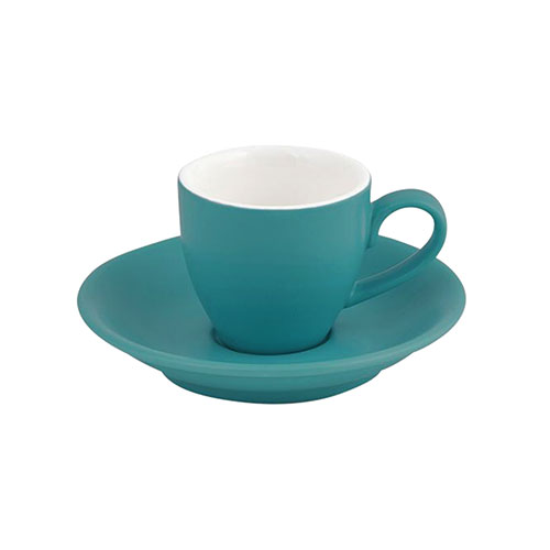 Intorno Espresso Cup Aqua  7.5cl / 2  1/2oz - 978030 (Pack of 6)