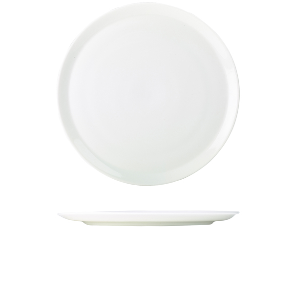 Genware Porcelain Pizza Plate 32cm/12.5