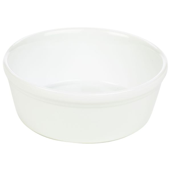 Genware Porcelain Round Pie Dish 14cm/5