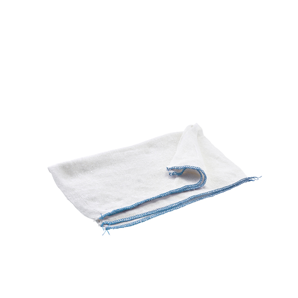 Standard White Stockinette Dishcloths 30 x 40cm (10pcs) - 407-16-10 (Pack of 1)