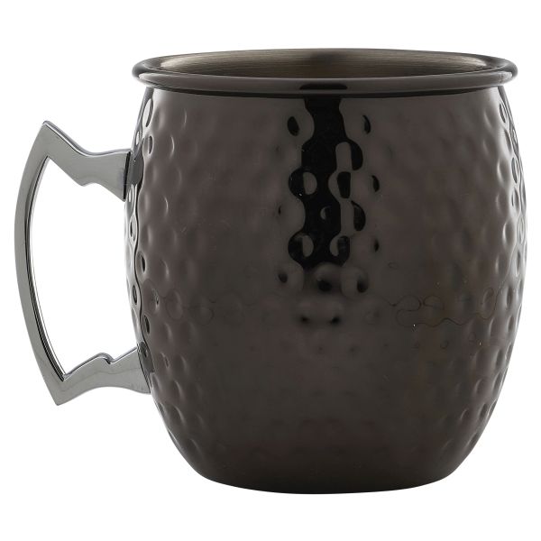 Barrel Gun Metal Mug 55cl/19.25oz Hammered - BGM550