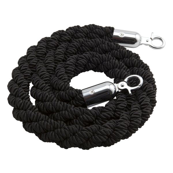 Barrier Rope Black - Use W/Code BP-RPE - BR-BK