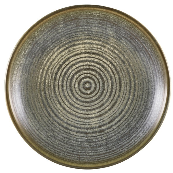 Terra Porcelain Matt Grey Deep Coupe Plate 25cm - DC-PMG25 (Pack of 6)