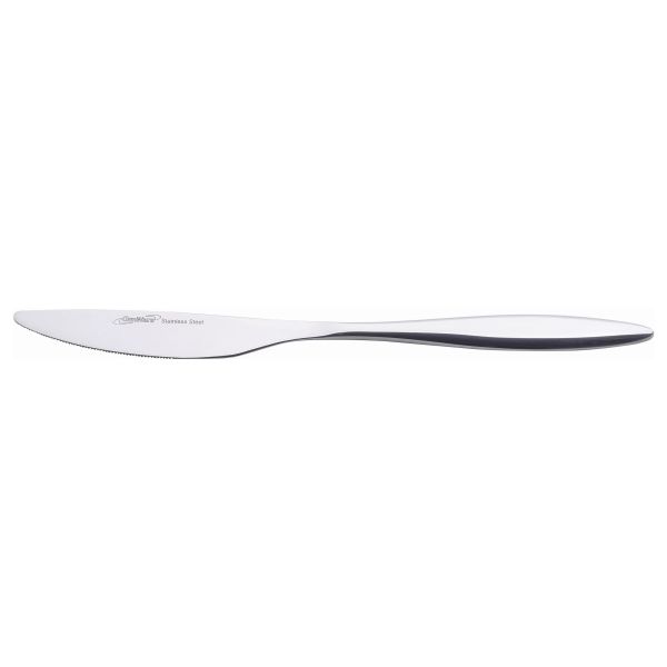 Genware Teardrop Dessert Knife 18/0 (Dozen) - DK-TD