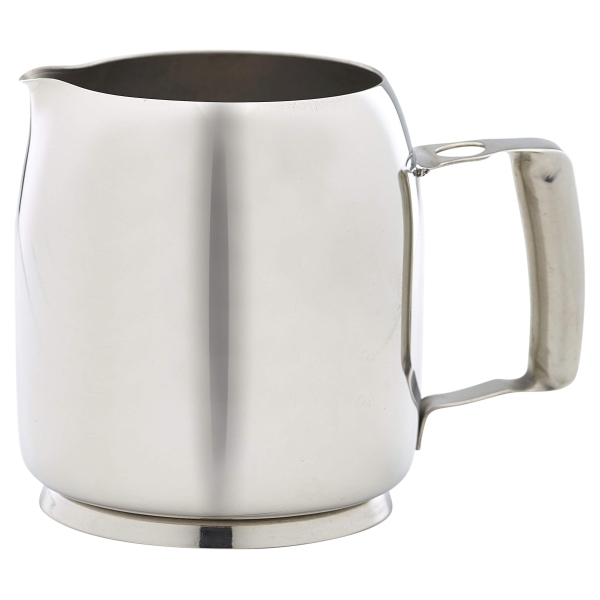 GenWare Stainless Steel Premier Milk Jug 35cl/12oz - PRMM12