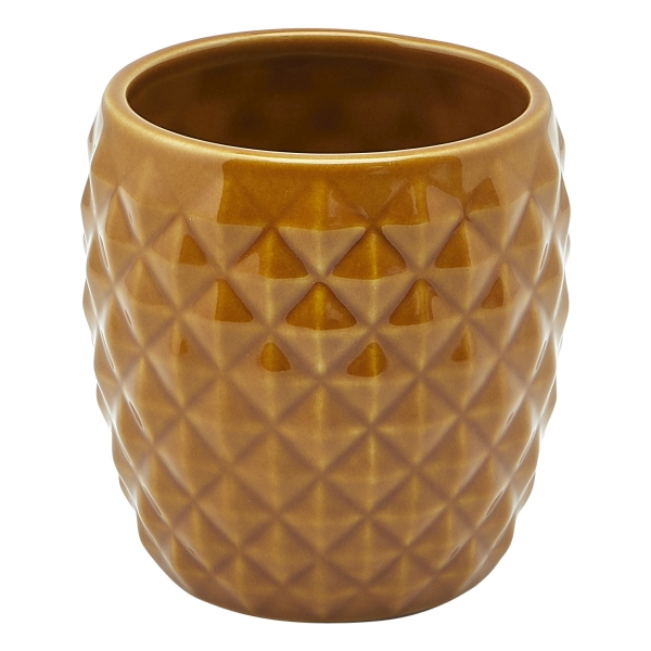 Genware Brown Pineapple Tiki Mug 40cl/14oz - PTM400BR (Pack of 4)