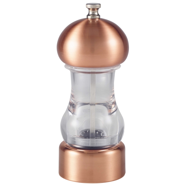 Copper & Acrylic Salt/Pepper Grinder 14cm - SPGRC14C