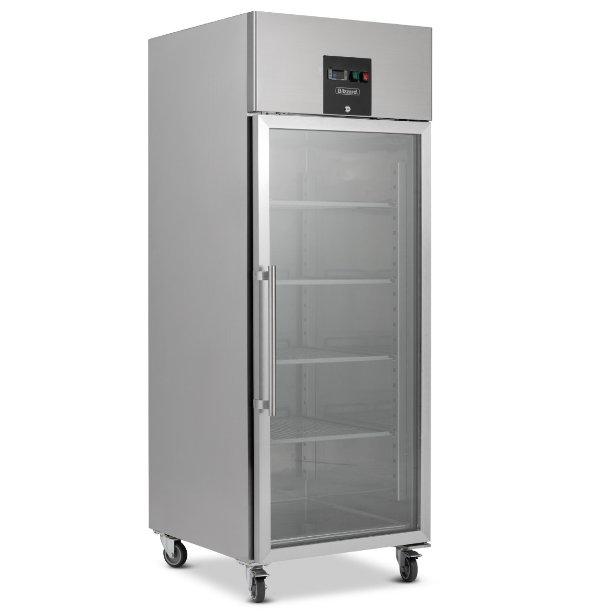 BLIZZARD Single Glass Door Ventilated GN Freezer 650L - BF1SSCR