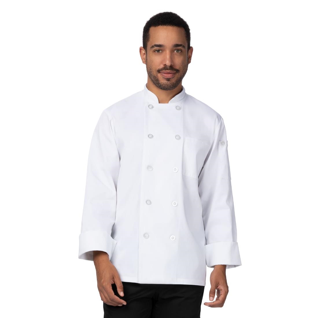 Chef Works Le Mans Recycled Chef Jacket White XL