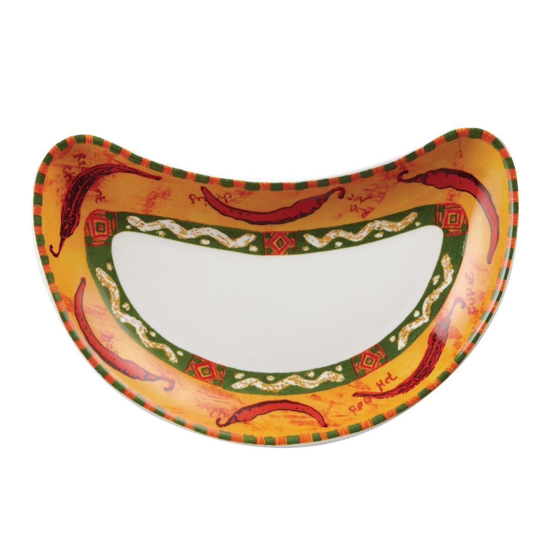 Churchill Salsa Crescent Salad Plates (Pack of 12)