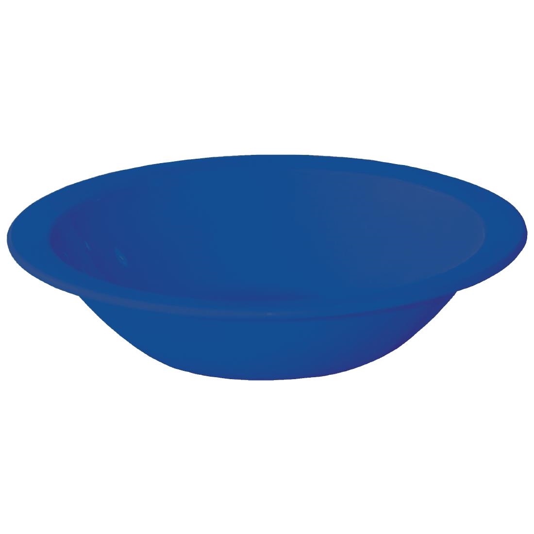 Olympia Kristallon Polycarbonate Bowls Blue 172mm (Pack of 12)