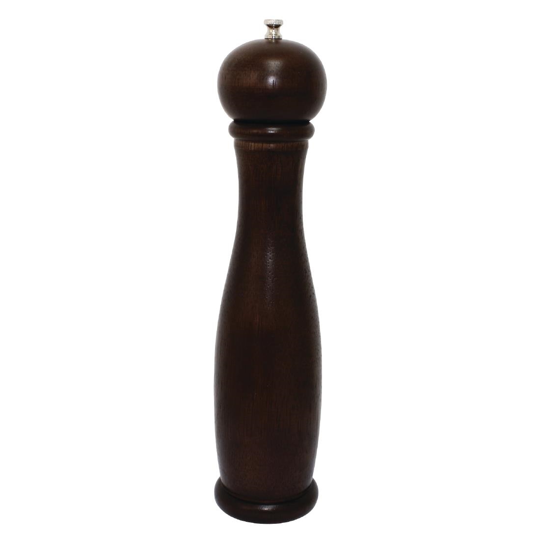 Dark Wood Salt and Pepper Mill 13in