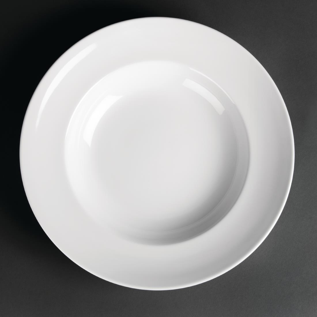 Royal Porcelain Classic White Pasta Plates 300mm (Pack of 12)