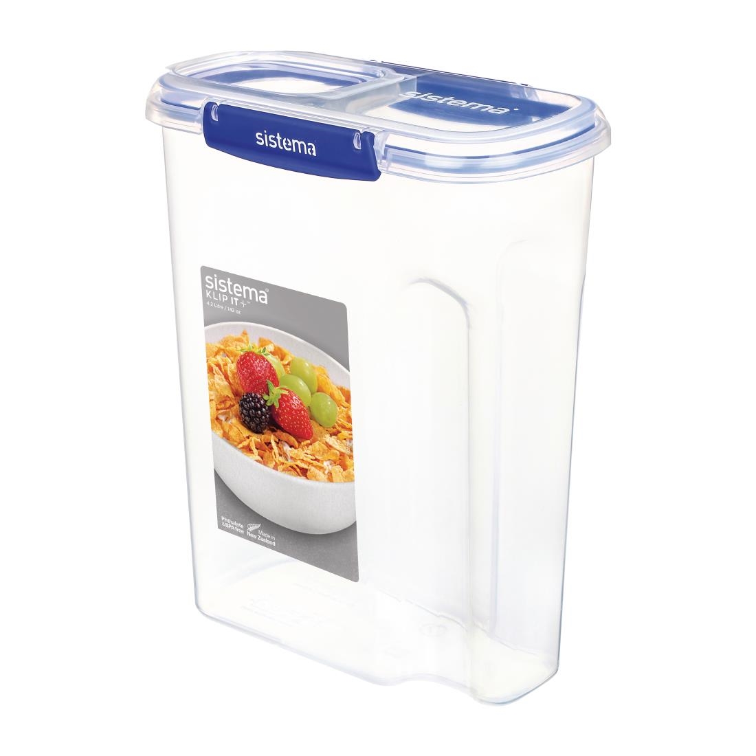 Sistema Klip It Plus 4.2L Cereal Container