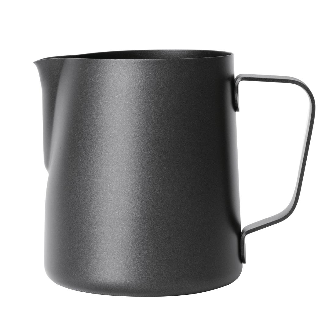 Olympia Black Non-Stick Milk Frothing Jug 340ml