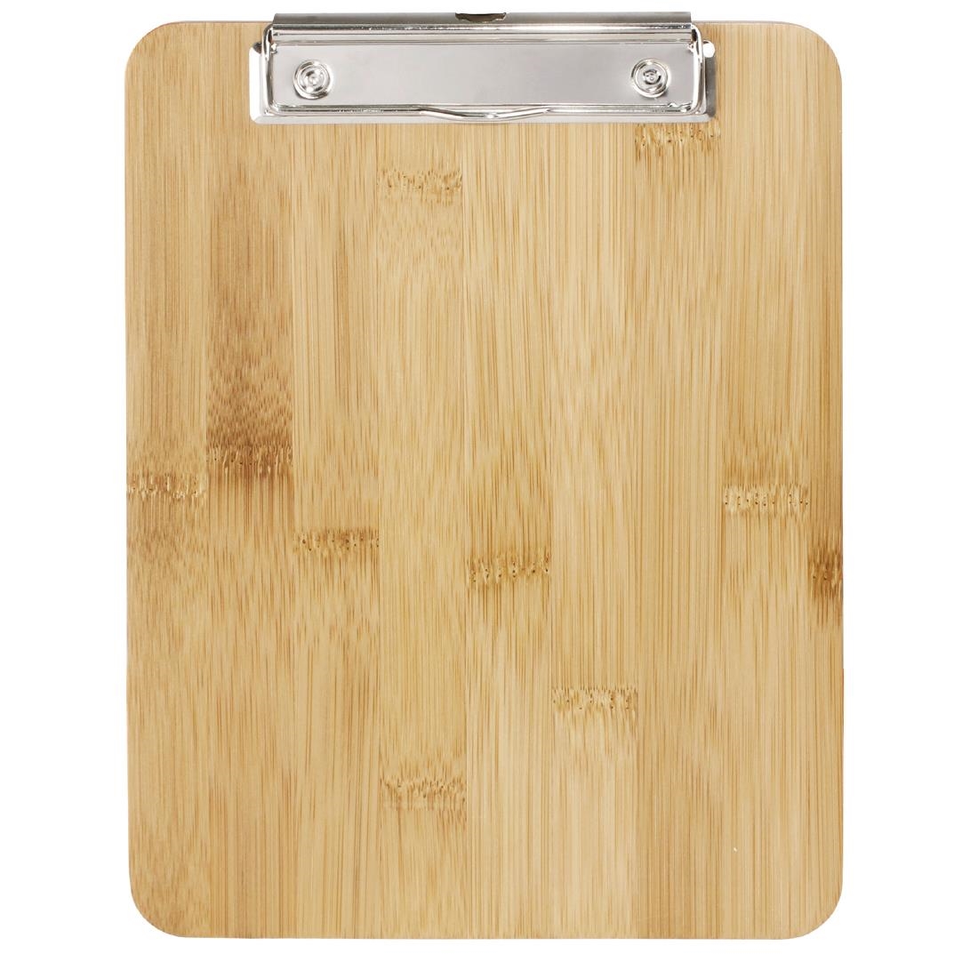 Olympia Bamboo Menu Clipboard A4