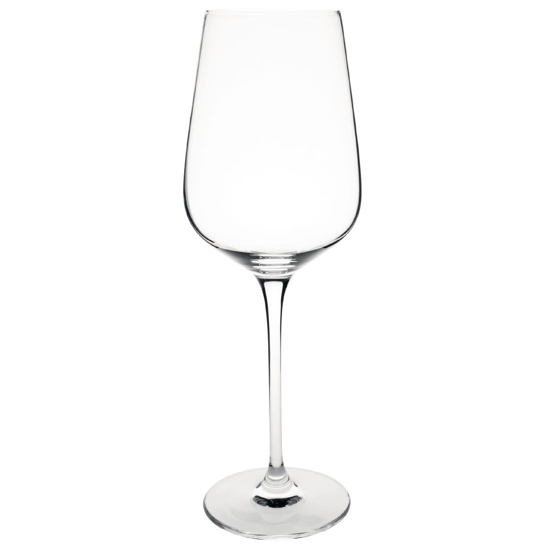 Olympia Claro One Piece Crystal Wine Glasses 430ml (Pack of 6)