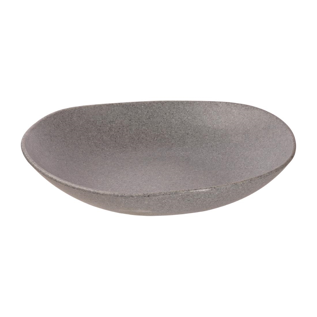 Churchill Alchemy Melamine Trace Bowls Granite 380mm (Pack of 2)