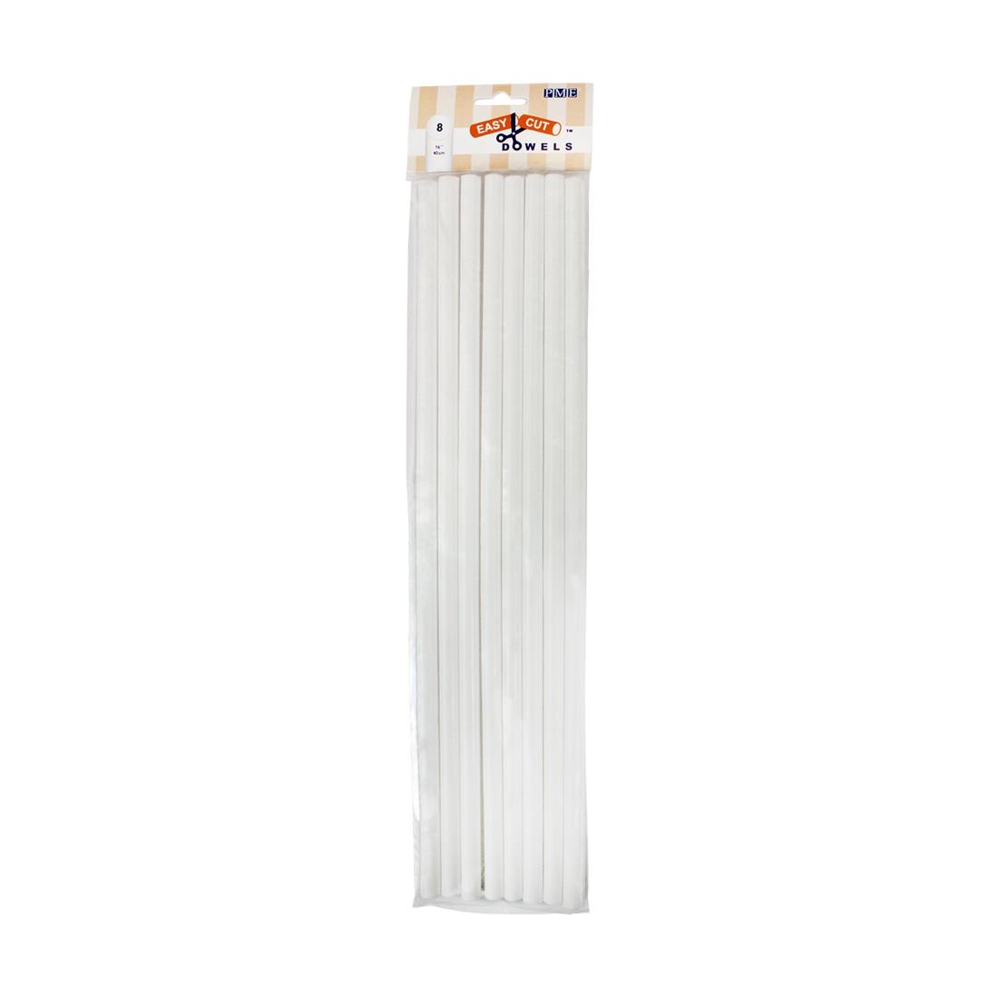 PME Dowel Rods Easy Cut 400mm Pack of 8