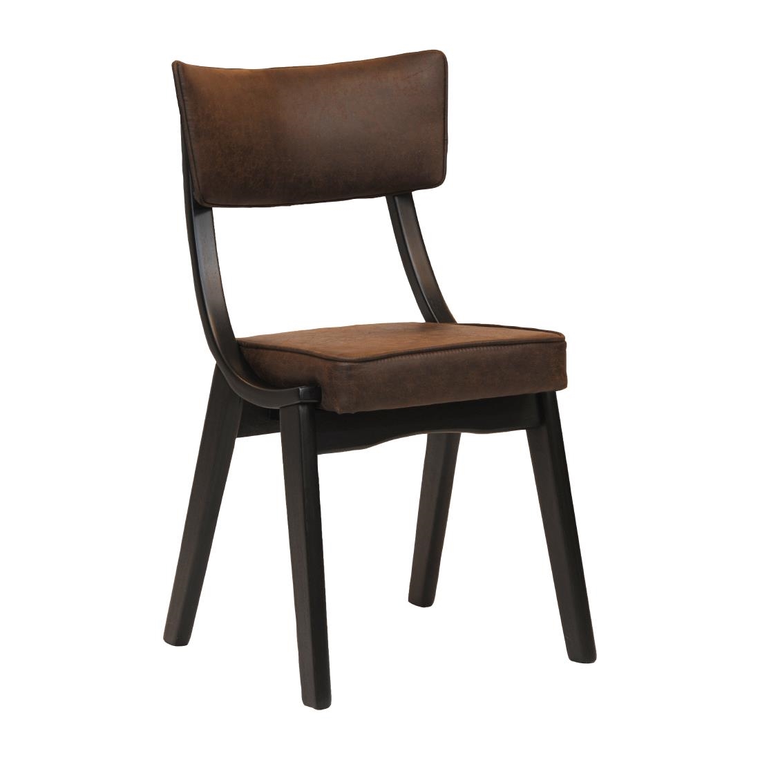 Chelsea Dining Chair Buffalo Espresso Dark Wood (Pack of 2)