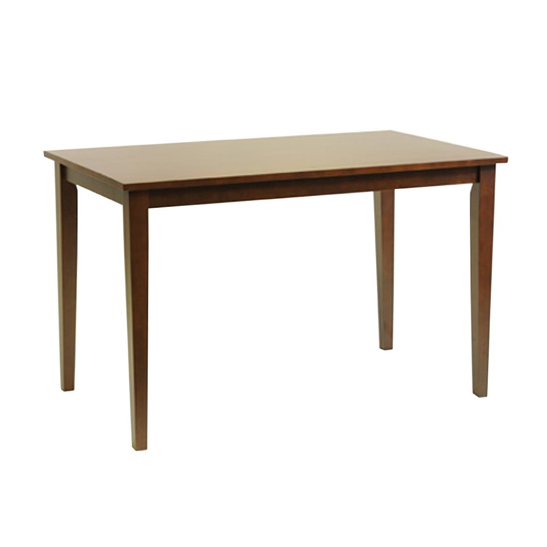 Pimlico Rectangular Dining Table Dark Walnut