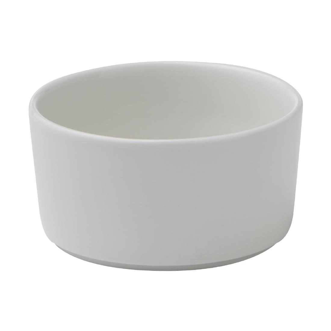 Churchill Super Vitrified Nourish Straight Sided Soup Bowls White 15oz (Pack of 12)