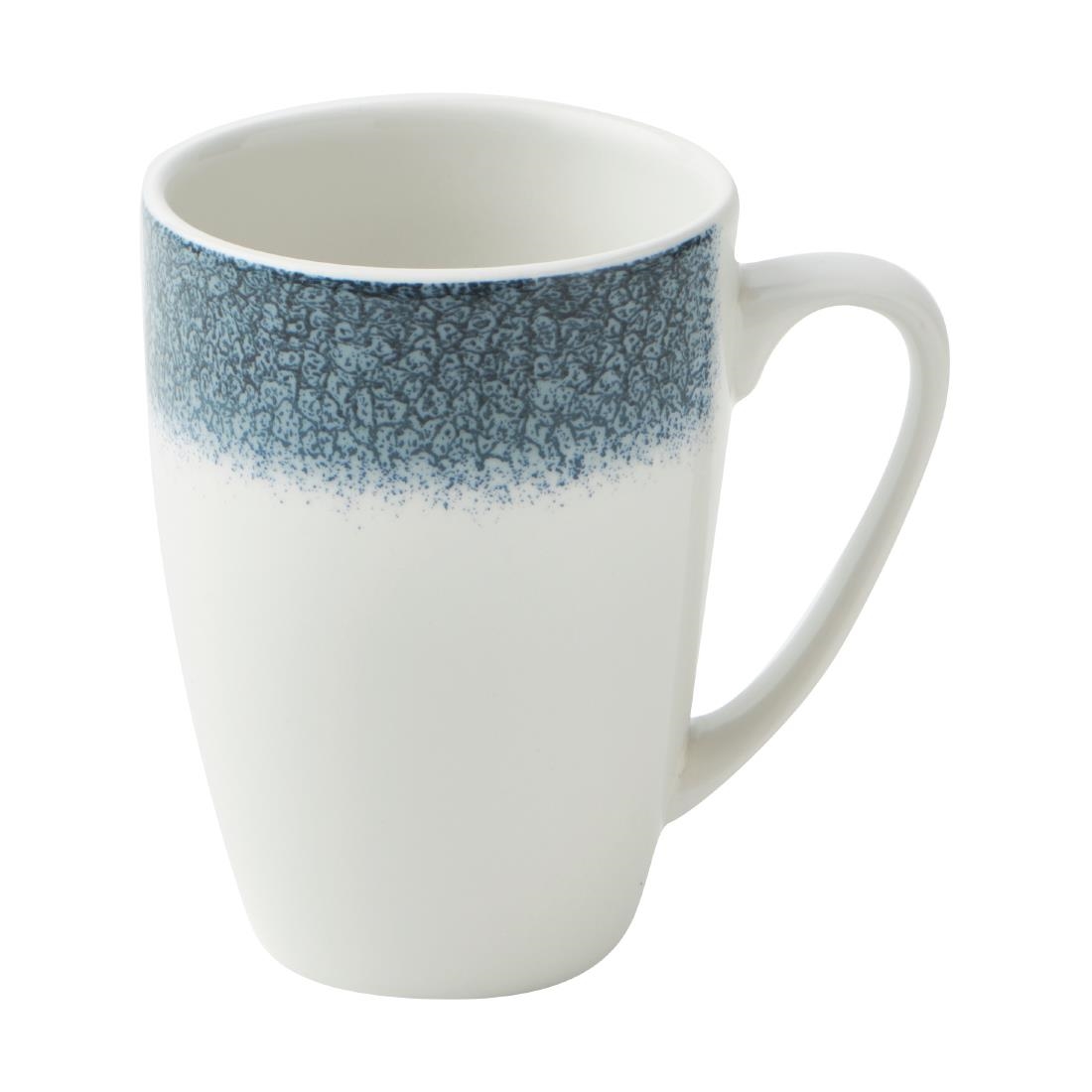 Churchill Raku Profile Mugs Topaz Blue 12oz (Pack of 12)