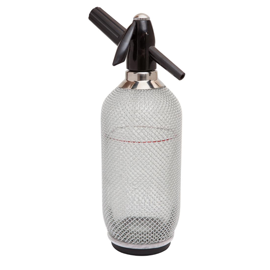 Beaumont Glass Soda Syphon With Mesh