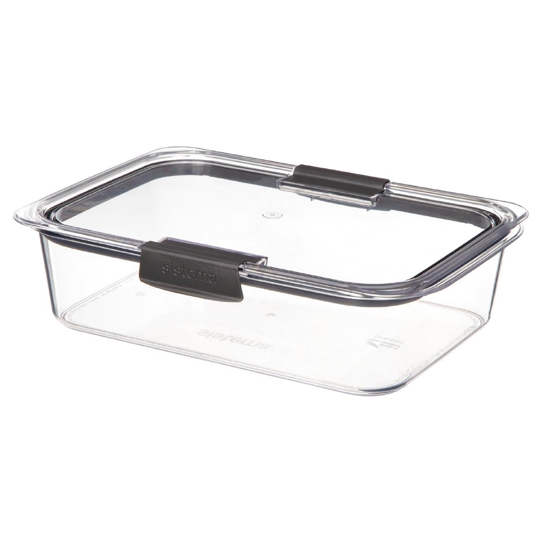 Sistema Brilliance Rectangular Storage Container 2Ltr