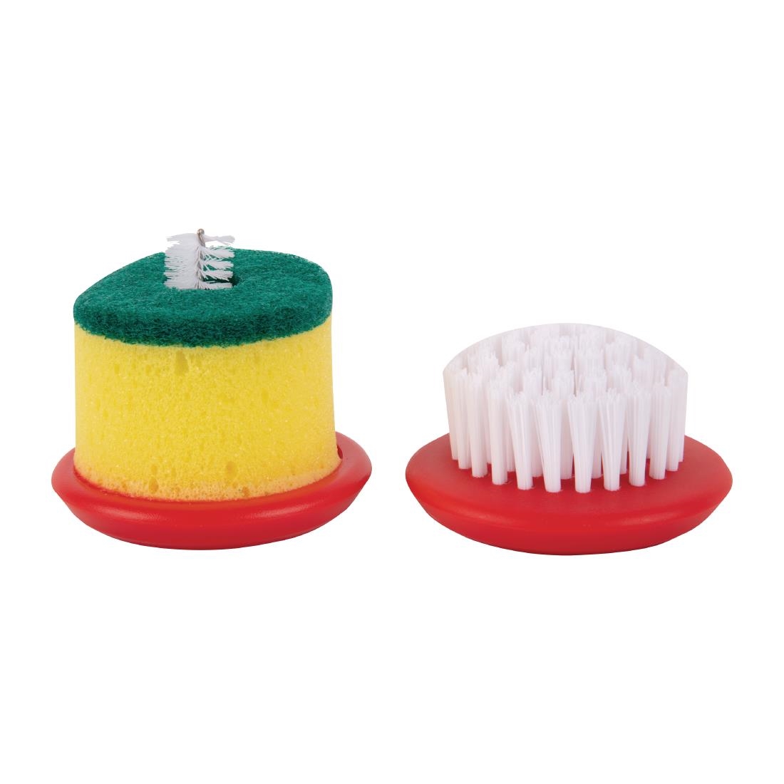 Urnex Scrubz Espresso Machine Group Head Replacement Cleaning Brush Head Set