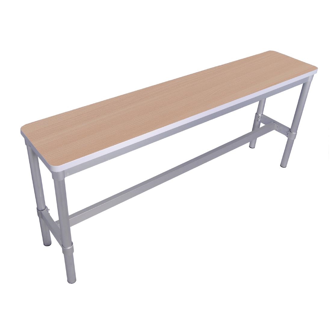 Gopak Enviro Indoor Beech Effect High Bench 1600mm