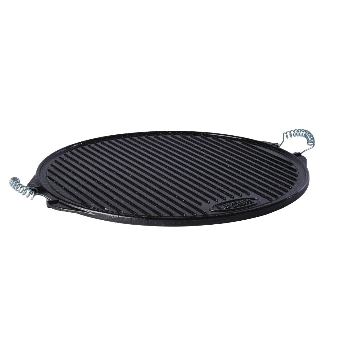 Garcima SL Enamelled Cast Iron Round Griddle Pan 520mm