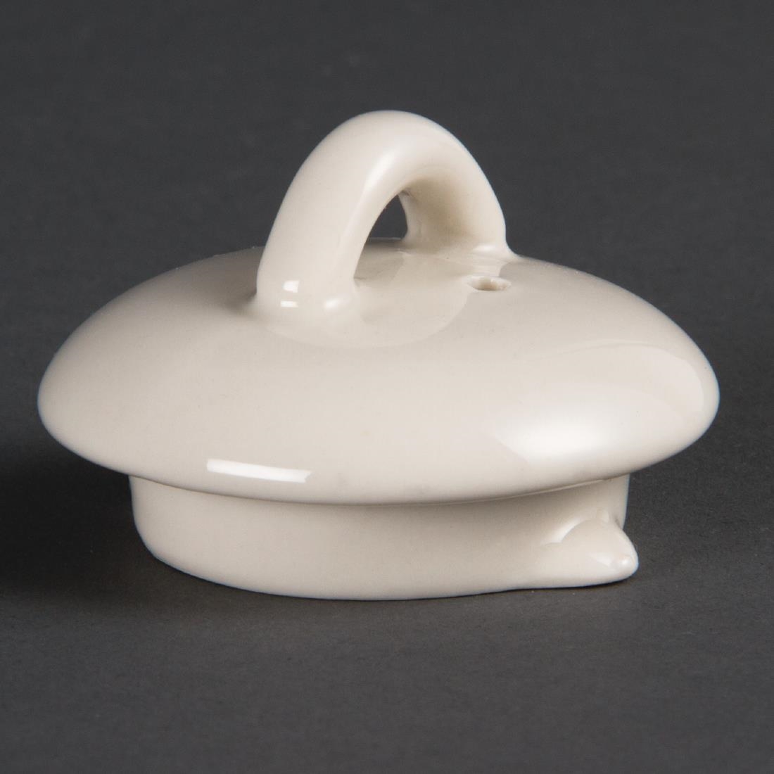 Lids for Olympia Ivory 426ml Teapots (Pack of 4)