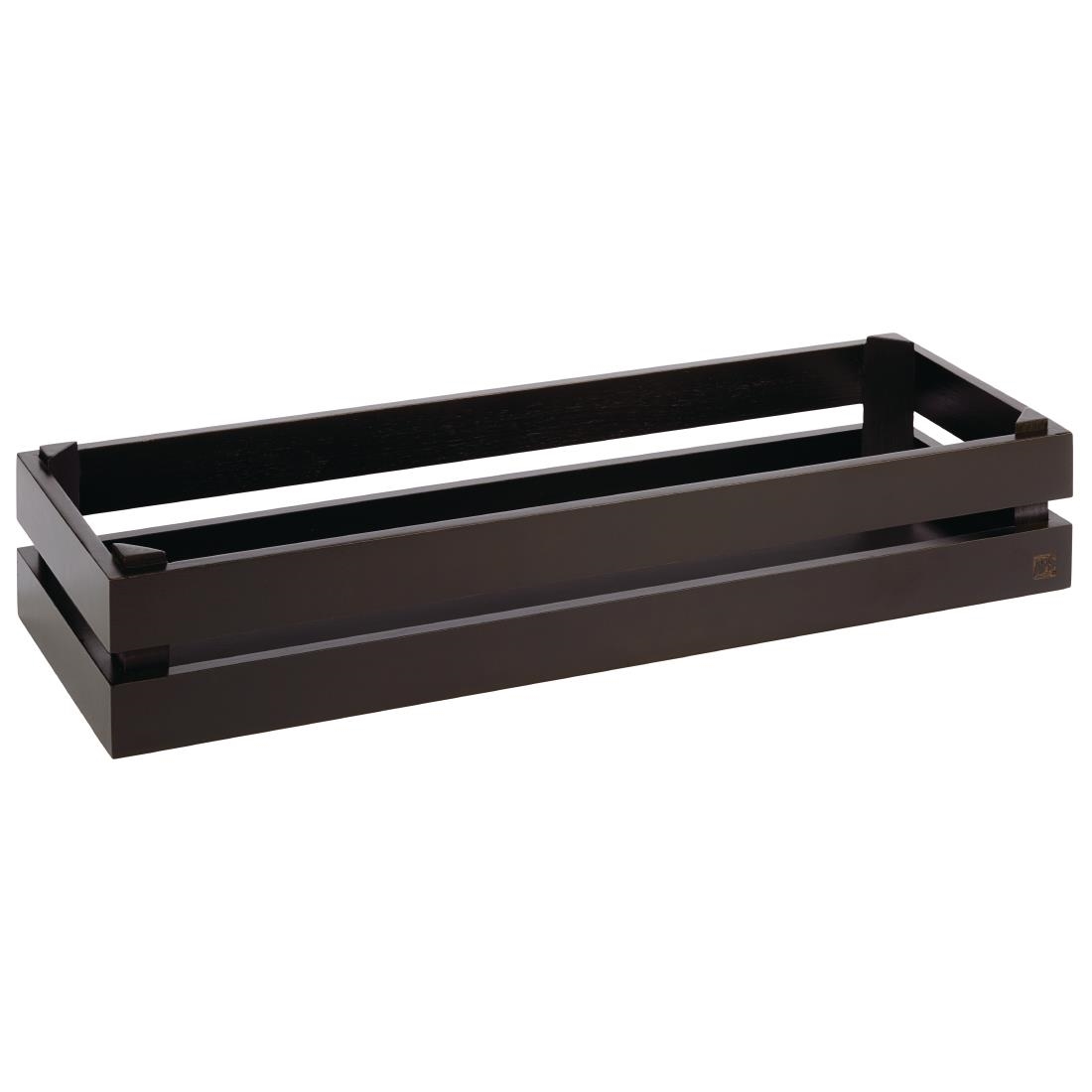 APS Superbox Buffet Crate Black GN2/4