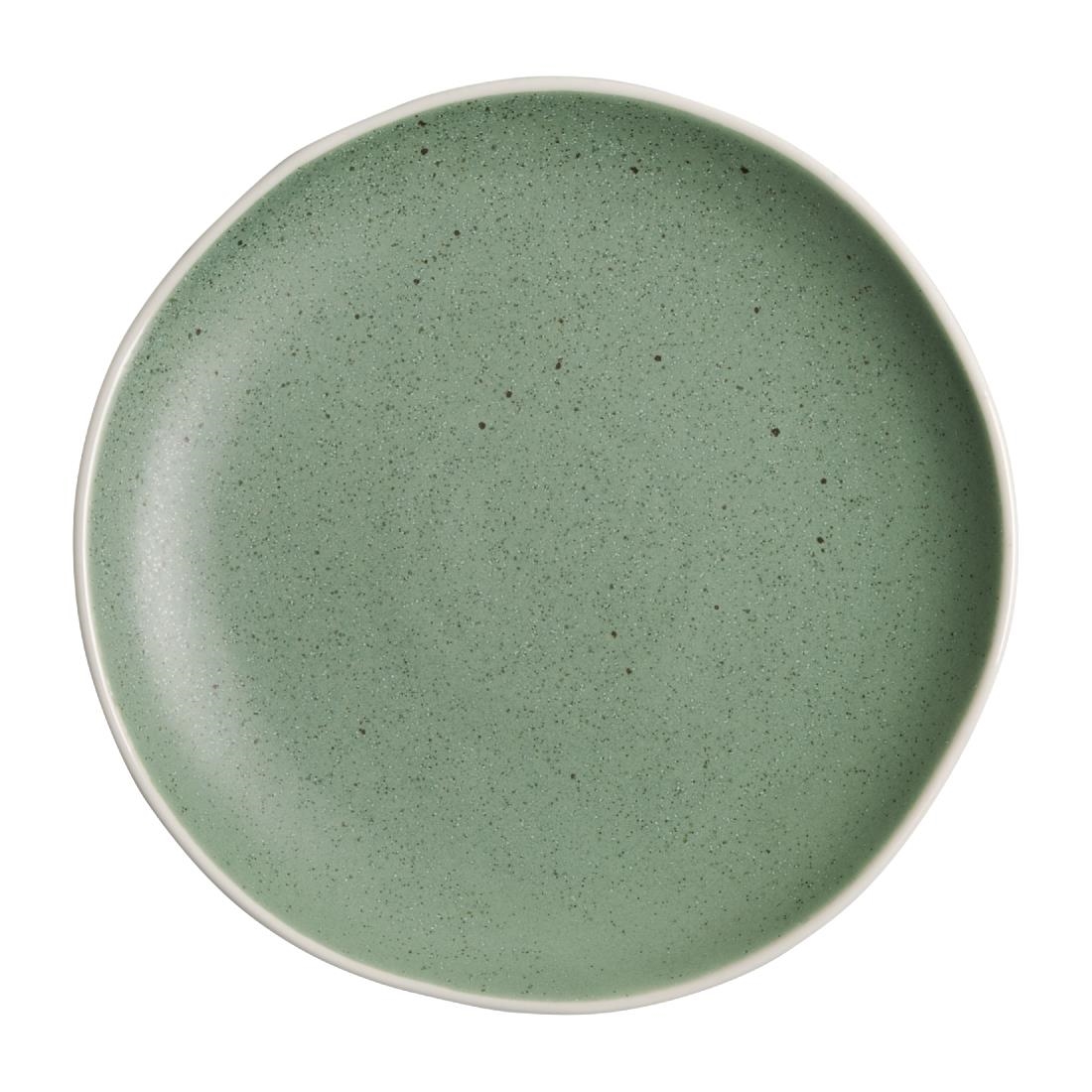 Olympia Chia Plates Green 205mm (Pack of 6)