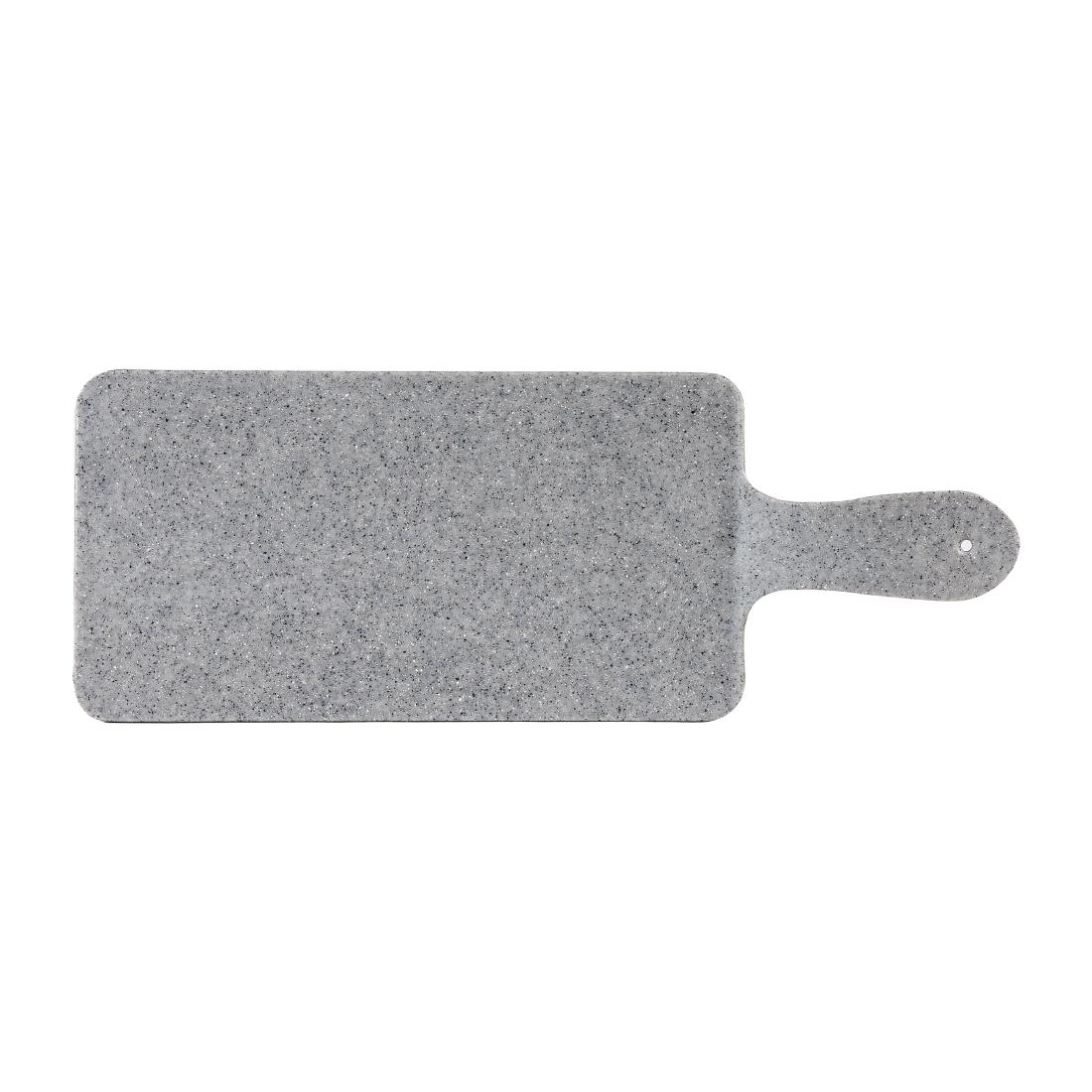 Churchill Alchemy Buffet Handled Melamine Paddle Boards Granite 266mm