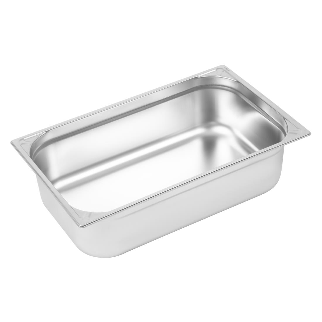 Vogue Heavy Duty Stainless Steel 1/1 Gastronorm Pan 150mm