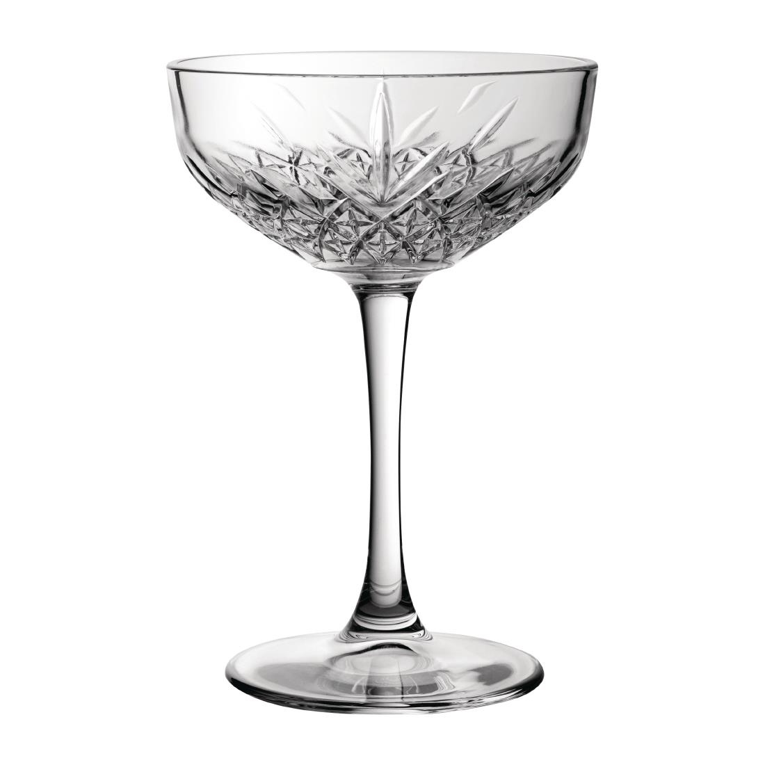 Utopia Timeless Vintage Champagne Saucers 270ml (Pack of 12)