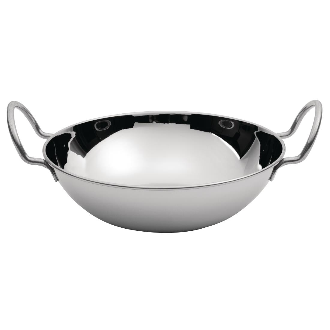 Flat Bottomed Small Balti Serving Dish