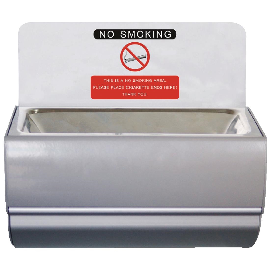 Bolero Wall Mounted Ashtray with Sign