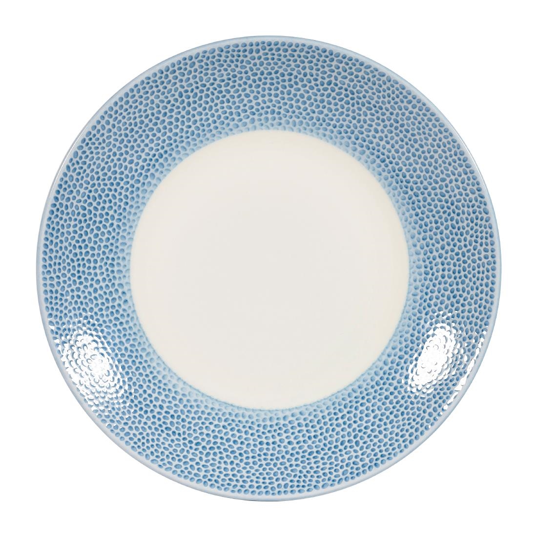 Churchill Isla Deep Coupe Plates Ocean Blue 281mm (Pack of 12)